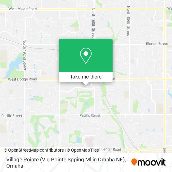 Mapa de Village Pointe (Vlg Pointe Spping Ml in Omaha NE)