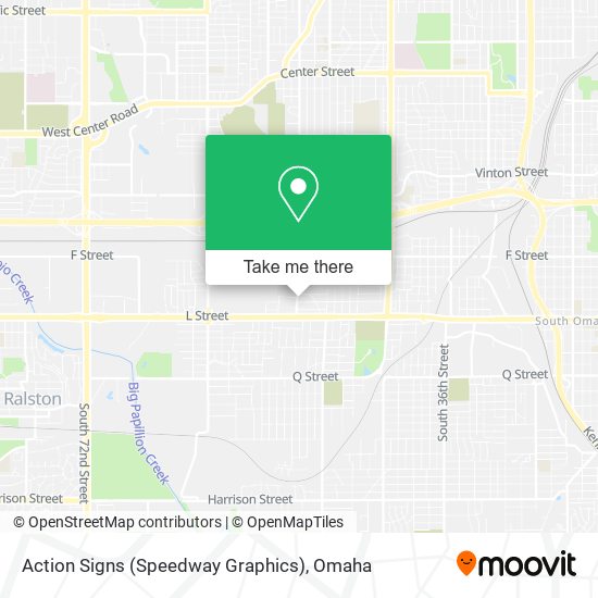 Action Signs (Speedway Graphics) map