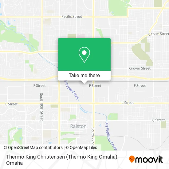 Mapa de Thermo King Christensen (Thermo King Omaha)