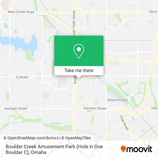 Boulder Creek Amusement Park (Hole in One Boulder C) map