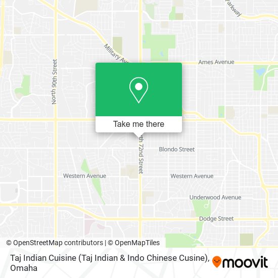 Taj Indian Cuisine (Taj Indian & Indo Chinese Cusine) map