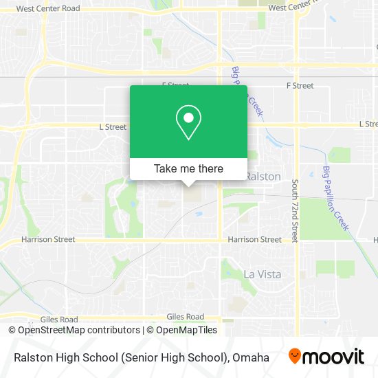 Ralston High School (Senior High School) map