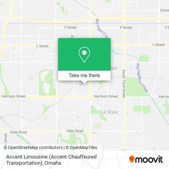 Mapa de Accent Limousine (Accent Chauffeured Transportation)