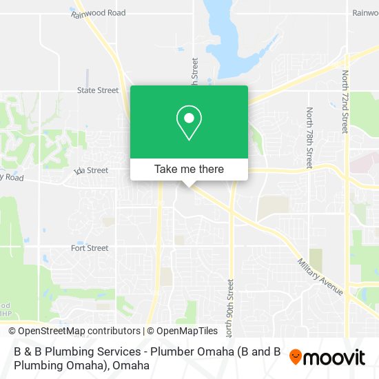 B & B Plumbing Services - Plumber Omaha (B and B Plumbing Omaha) map