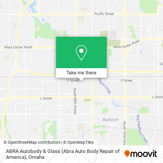 ABRA Autobody & Glass (Abra Auto Body Repair of America) map