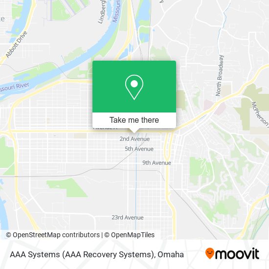 AAA Systems (AAA Recovery Systems) map
