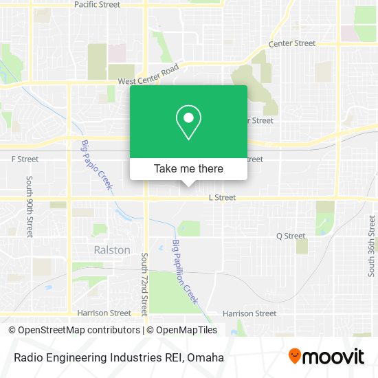 Radio Engineering Industries REI map