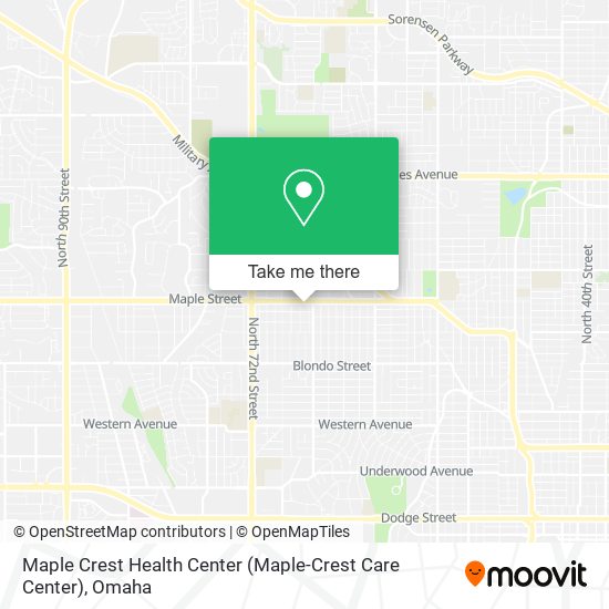 Mapa de Maple Crest Health Center