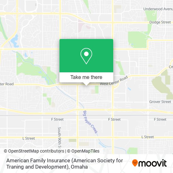 American Family Insurance (American Society for Traning and Development) map