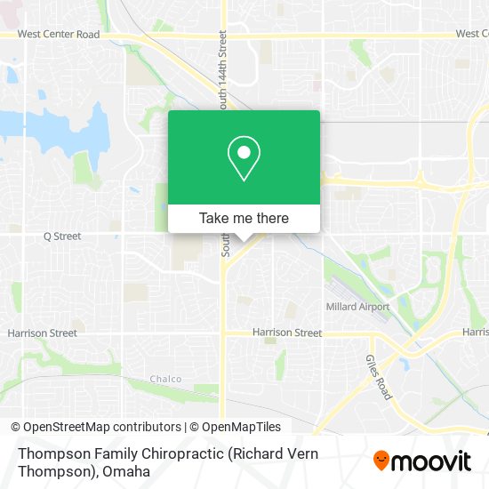 Mapa de Thompson Family Chiropractic (Richard Vern Thompson)