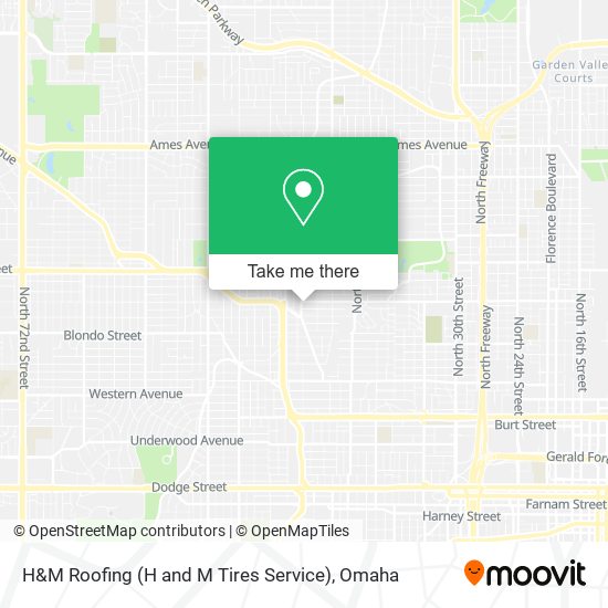 H&M Roofing (H and M Tires Service) map