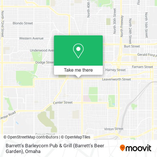Barrett's Barleycorn Pub & Grill (Barrett's Beer Garden) map