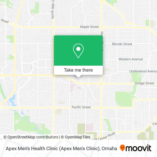 Mapa de Apex Men's Health Clinic