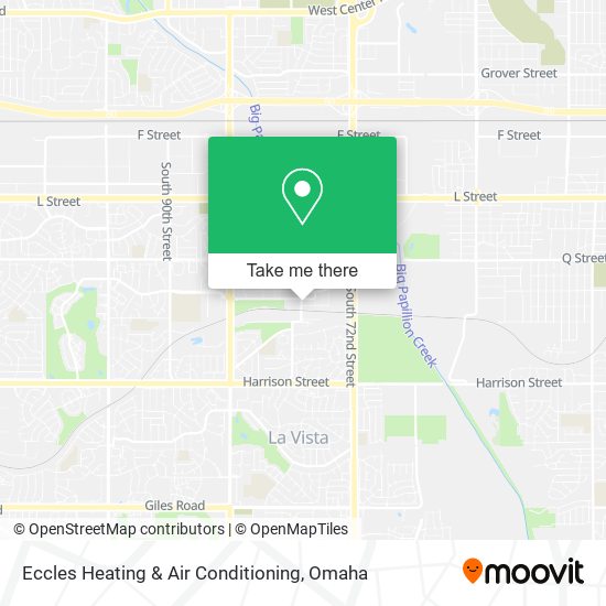 Mapa de Eccles Heating & Air Conditioning