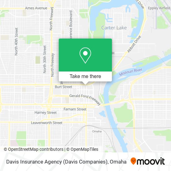Mapa de Davis Insurance Agency (Davis Companies)