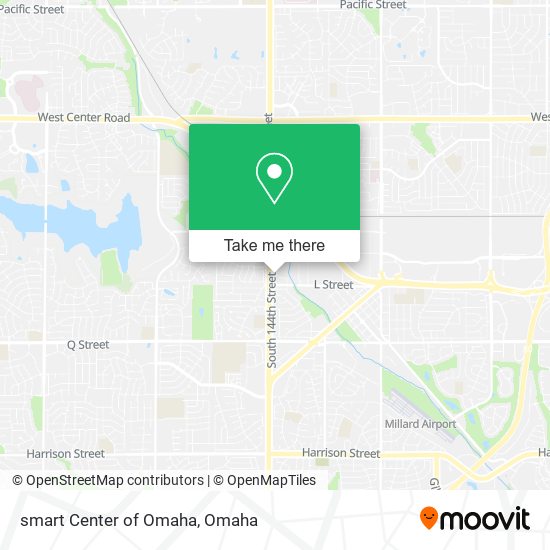 Mapa de smart Center of Omaha