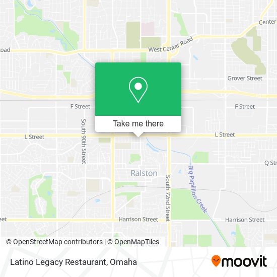Latino Legacy Restaurant map