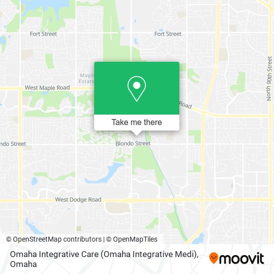 Omaha Integrative Care (Omaha Integrative Medi) map