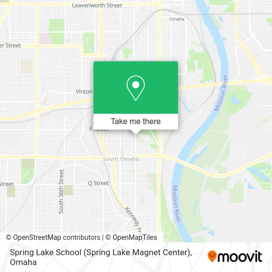Spring Lake School (Spring Lake Magnet Center) map