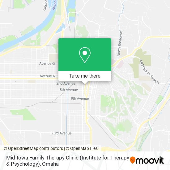 Mapa de Mid-Iowa Family Therapy Clinic (Institute for Therapy & Psychology)