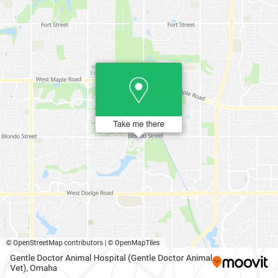 Mapa de Gentle Doctor Animal Hospital