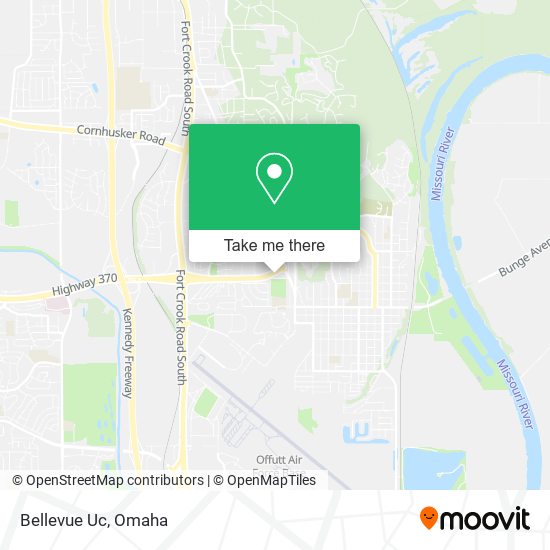 Bellevue Uc map