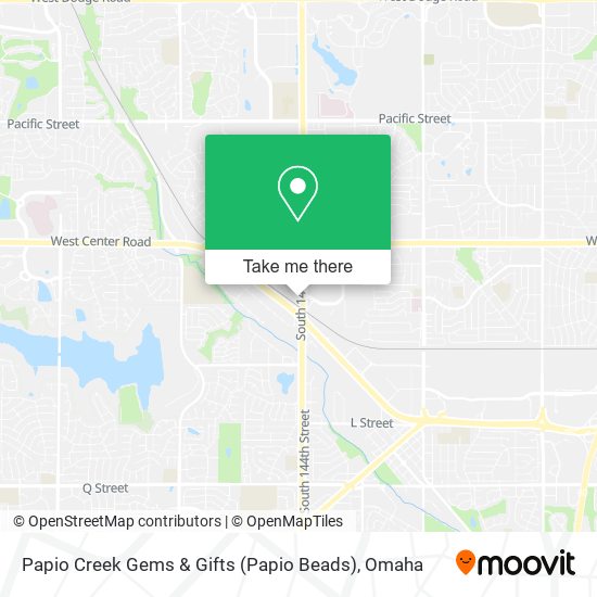 Papio Creek Gems & Gifts (Papio Beads) map