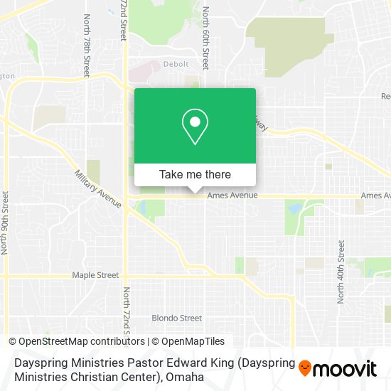 Dayspring Ministries Pastor Edward King (Dayspring Ministries Christian Center) map