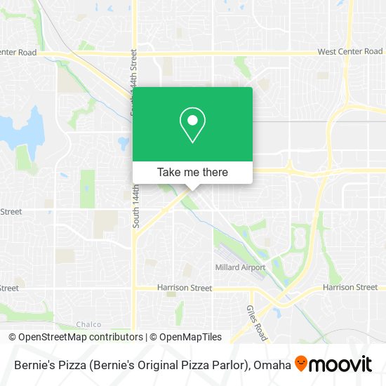Bernie's Pizza (Bernie's Original Pizza Parlor) map