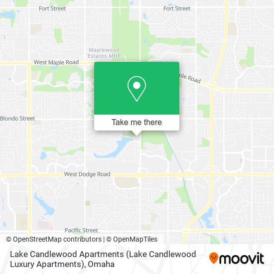 Mapa de Lake Candlewood Apartments