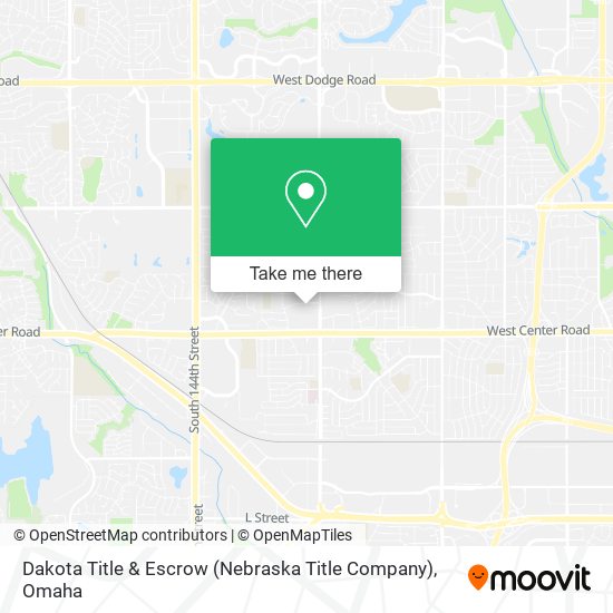 Dakota Title & Escrow (Nebraska Title Company) map
