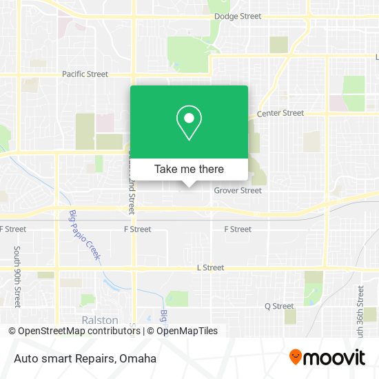 Auto smart Repairs map