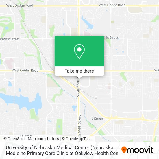 University of Nebraska Medical Center map