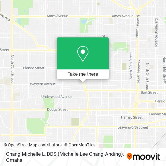 Mapa de Chang Michelle L, DDS (Michelle Lee Chang-Anding)