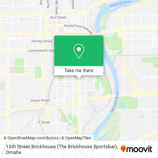 13th Street Brickhouse (The Brickhouse Sportsbar) map