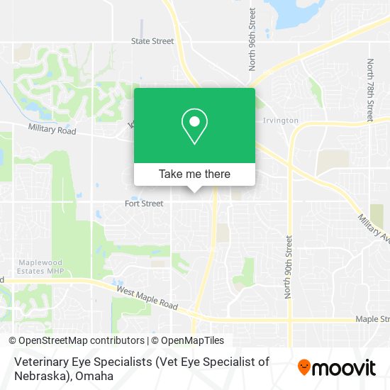 Mapa de Veterinary Eye Specialists (Vet Eye Specialist of Nebraska)