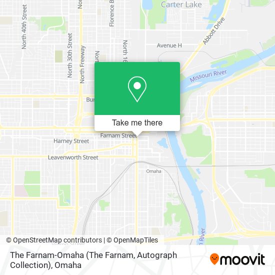The Farnam-Omaha (The Farnam, Autograph Collection) map