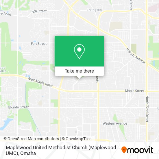 Maplewood United Methodist Church (Maplewood UMC) map