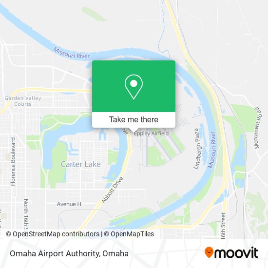 Mapa de Omaha Airport Authority