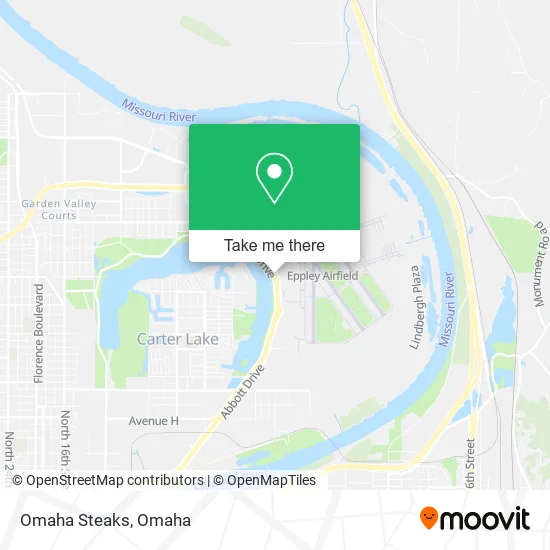 Omaha Steaks map