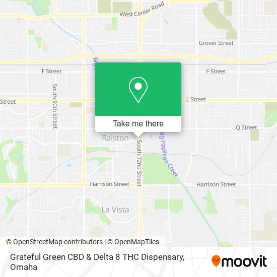 Grateful Green CBD & Delta 8 THC Dispensary map