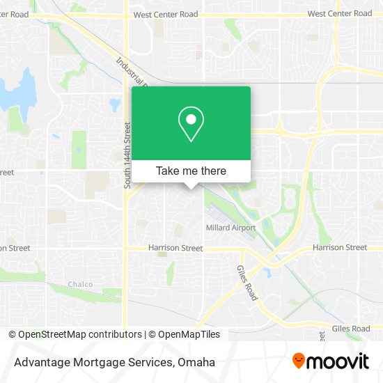 Mapa de Advantage Mortgage Services