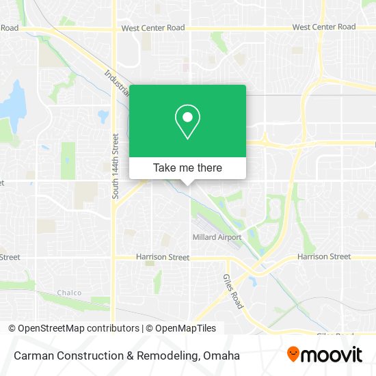 Carman Construction & Remodeling map
