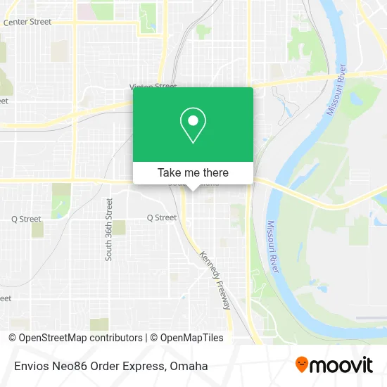 Envios Neo86 Order Express map