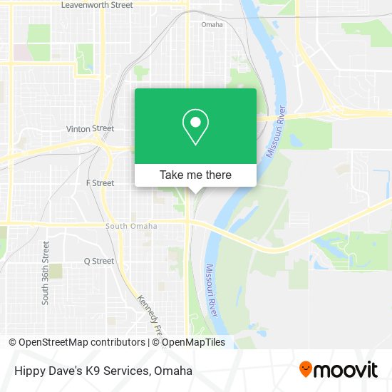 Hippy Dave's K9 Services map