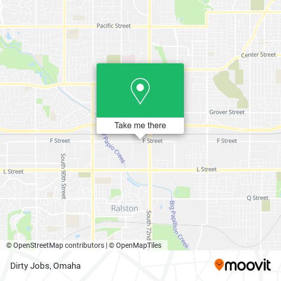 Dirty Jobs map