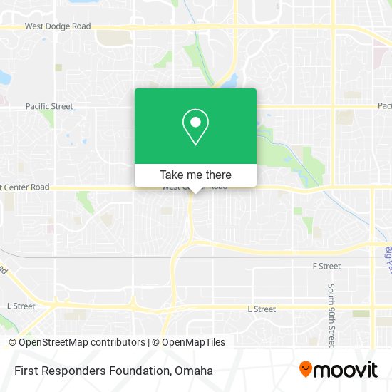 Mapa de First Responders Foundation