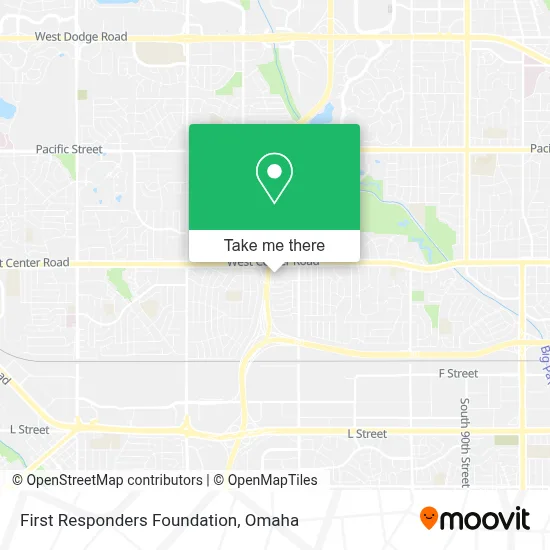 First Responders Foundation map