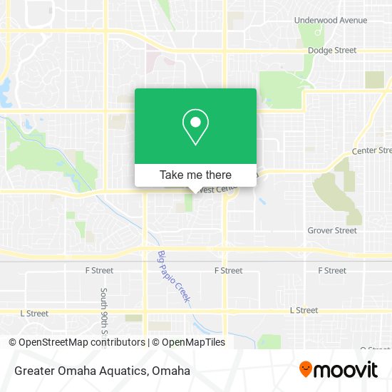 Mapa de Greater Omaha Aquatics