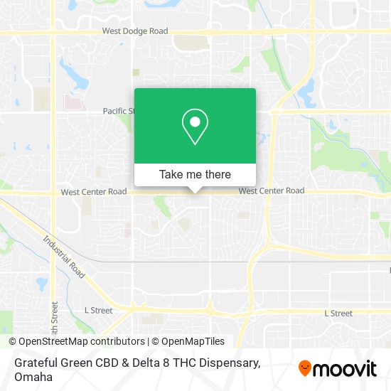 Grateful Green CBD & Delta 8 THC Dispensary map